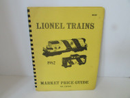 LIONEL TRAINS 1982 MARKET PRICE GUIDE MPC EDITION SPIRAL BOUND W4