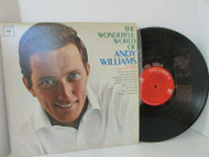 THE WONDERFUL WORLD OF ANDY WILLIAMS COLUMBIA 2137 RECORD ALBUM