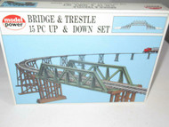 HO VINTAGE MODEL POWER #79- BRIDGE & TRESTLE 15 PC SET -SEALED- SH