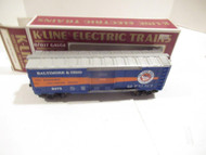 K-LINE TRAINS - 0/027 - K-6473 - BALTIMORE & OHIO BOXCAR - LN- BXD - SH