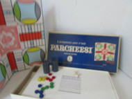VTG 1967 SELCHOW & RIGHTER PARCHEESI BOARD GAME COMPLETE