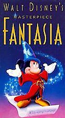 DISNEY MASTERPIECE FANTASIA MOVIE VHS CLAMSHELL CASE TAPE 1132 HB