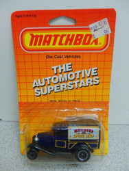 L23 MATCHBOX AUTOMOTIVE SUPER STARS- MB38 MODEL 'A' DIECAST TRUCK- NEW ON CARD