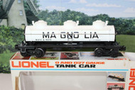 MPC LIONEL 9274 MAGNOLIA 3 DOME TANK CAR 0/027 SCALE- BOXED- B15