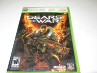 XBOX 360- GEARS OF WAR- W/CASE & INSTRUCTIONS - VIDEO GAME- USED- W44
