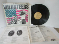 VOLUNTEERS BY JEFFERSON AIRPLANE RCA 4238 RECORD ALBUM 1969 W/POSTER PRINT