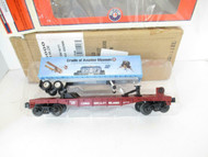 LIONEL LIMITED PRODUCTION - 52586- NLOE CRADLE OF AVIATION FLAT W/TRAILER- B16