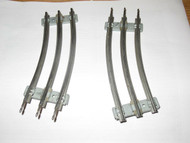 LIONEL - 2 SECTIONS OF 027 1/2 CURVE TRACKS- - EXC. - M58