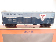LIONEL- 27307- PEPPER PACKING - STANDARD 'O' BOXCAR- NEW- S34