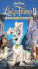 DISNEY VHS TAPE- LADY AND THE TRAMP II- USED- GOOD CONDITION- L42C