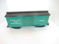G SCALE - COLORADO AND SOUTHERN 1872-2 STOCK CAR- EXC- SH