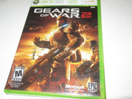 XBOX 360- GEARS OF WAR 2 - W/CASE & INSTRUCTIONS - VIDEO GAME- USED- W44