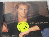 MICHAEL BOLTON CD - 'THE ONE THING' - NEW BUT OPENED - H60