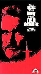 THE HUNT FOR RED OCTOBER SEAN CONNERY VHS VIDEO TAPE L42F