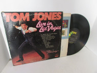 TOM JONES LIVE IN LAS VEGAS PARROT 71031 RECORD ALBUM L114