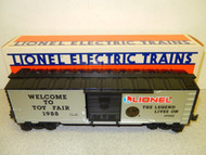 NEW LIONEL LIMITED PRODUCTION 19902- 1988 TOY FAIR BOXCAR- 0/027- NEW- B10