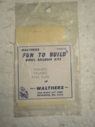 NEW HO ACCESSORIES- WALTHERS 949-472 VALANCE- 6 PACK- H79