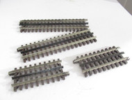 ATLAS THREE RAIL TRACK- FOUR STRAIGHT SECTIONS- MIXED -EXC. - M15