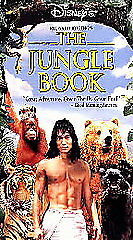 DISNEY VHS TAPE- THE JUNGLE BOOK- USED- GOOD CONDITION- HB4