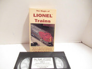 VHS TAPE - THE MAGIC OF LIONEL TRAINS- TM PRODUCTION - LN - 50 MINUTES - B12