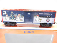 LIONEL CHRISTMAS- 29946- LRRC 2007 CHRISTMAS BOX CAR - 027-NEW- HH1P