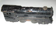 BLACK TINPLATE WIND-UP LOCO- 027 - GOOD FOR PARTS- M55