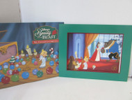 WALT DISNEY EXCLUSIVE LITHOGRAPHBEAUTY AND THE BEAST ENCHANTED CHRISTMAS L183