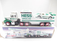 HESS - 1988 TRUCK W/RACING CAR - NEW IN THE BOX - SH