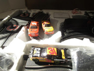 CARRERA 62143 LARGE NASCAR THREE CAR ROAD RACE SET- ROUGH BOX -