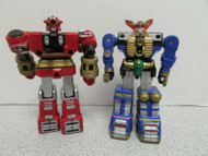 VTG 2 TRANSFORMERS AS IS BLUE AND RED L214