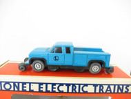 THE LIONEL VAULT - 18424- BLUE ON-TRACK PICKUP TRUCK- 0/027 - LN- BOXED -HB1