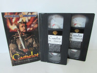 CAMELOT RICHARD HARRIS VANESSA REDGRAVE 2 VIDEO VHS TAPES 1995 WARNER L42G