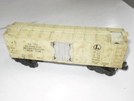 LIONEL POST-WAR 3472 OPERATING MILK CAR ONLY- POOR/FAIR - 0/027- IT WORKS - S16