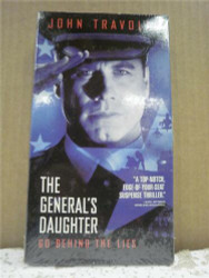 VHS MOVIE- USED- THE GENERAL'S DAUGHTER - JOHN TRAVOLTA -L95