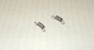 LIONEL PART -TWO SPRINGS - APPROX 1/4" LONG - NEW- H1