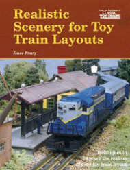 REALISTIC SCENERY FOR TOY TRAIN LAYOUTS GREENBERG BOOKS SOFTCOVER BOOK