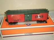 NEW LIONEL 29956- 2008 EMPLOYEE CHRISTMAS BOXCAR- NEW- W3