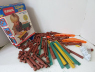 VINTAGE 1989 PLAYSKOOL LINCOLN LOGS GENERAL STORE AS IS WITH BOX