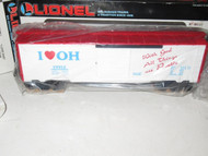 THE LIONEL VAULT- 19912- I LOVE OHIO BOXCAR - 0/027- BOXED - LN - B3