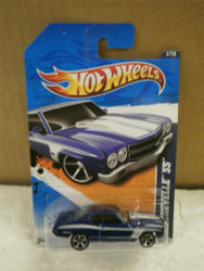 HOT WHEELS- '70 CHEVELLE SS- MUSCLE MANIA- NO.102- NEW ON CARD- L149