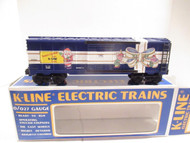 VINTAGE K-LINE TRAINS 1995 CHRISTMAS BOXCAR - 027- NEW- B6