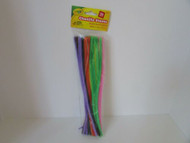 CRAYOLA CHENILLE STEMS PIPE CLEANERS 50 PC 30.5CM ASST COLORS 12"L NEW L24