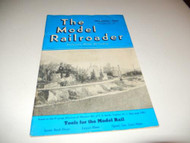 VINTAGE MODEL RAILROADER MAGAZINE- NOVEMBER 1940 - FAIR- W4