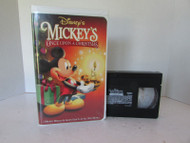 DISNEY ONCE UPON A CHRISTMAS MICKEY MOUSE 16093 VHS TAPE CLAMSHELL CASE