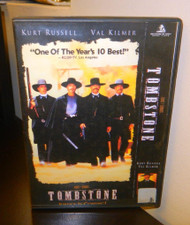 DVD-TOMBSTONE - CASE AND DVD - USED - FL4