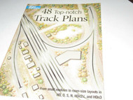 48 TOP-NOTCH TRACK PLANS FOR TOY TRAINS BOOK BY KALMBACH - LN - B12R