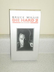VHS MOVIE- DIE HARD 2- DIE HARDER- BRUCE WILLIS- USED- L42