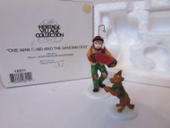 DEPT 56 58891 ONE MAN BAND AND THE DANCING DOG HERITAGE VILLAGE ACCESSORY L137