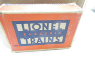 LIONEL POST-WAR EMPTY BOX - 011 'O' GAUGE SWITCHES EARLY BOX- POOR - B2R