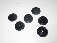 PLASTIC WHEELS - 6 PIECES - SLIGHTLY SMALLER THAN LIONEL ONES -NEW - SR109